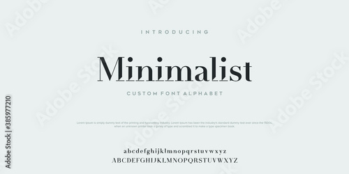 Serif classic design font vector illustration of alphabet letters.