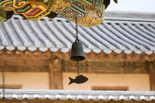 Beautiful wind bell in Korea
