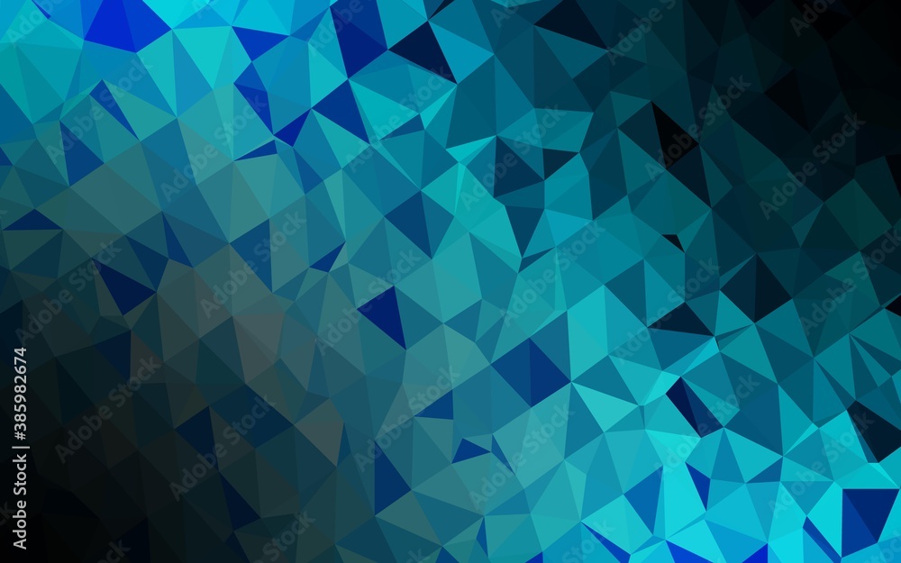 Light BLUE vector abstract polygonal texture. Light BLUE vector abstract polygonal texture.