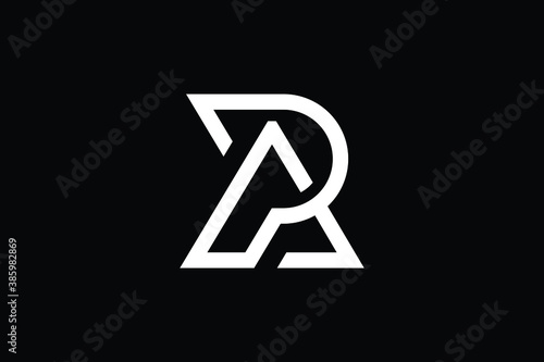 Minimal Innovative Initial AP logo and PA logo. Letter AP PA creative elegant Monogram. Premium Business logo icon. White color on background
