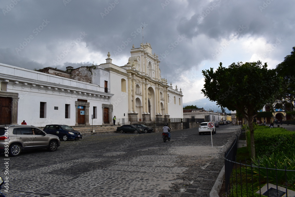Obraz premium view of the town