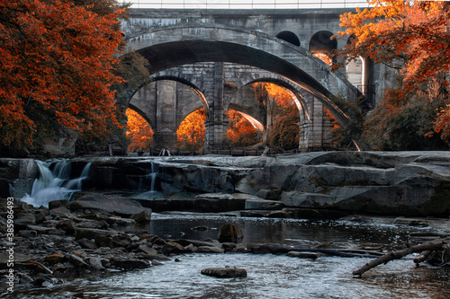 October at Berea Falls, Cleveland Ohio photo