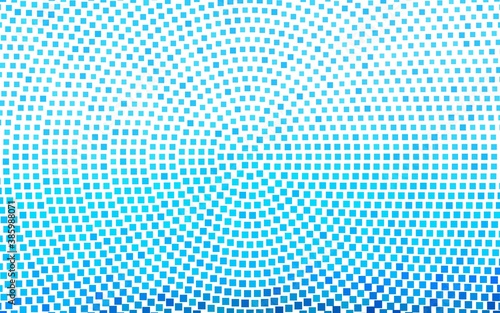 Light BLUE vector background with rectangles.