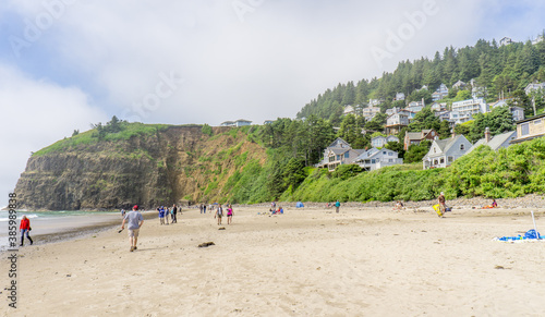 Fototapeta Naklejka Na Ścianę i Meble -  Oceanside, Oregon, USA