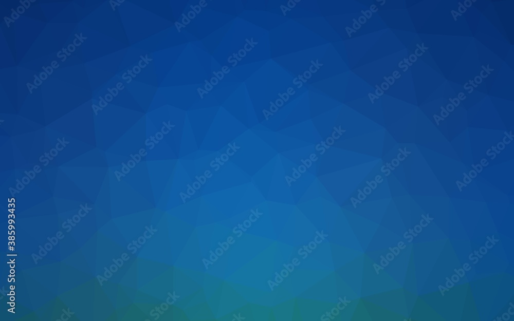 Dark BLUE vector polygonal pattern. Dark BLUE vector polygonal pattern.
