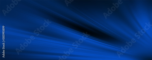  Soft neon blue wave abstract composition 