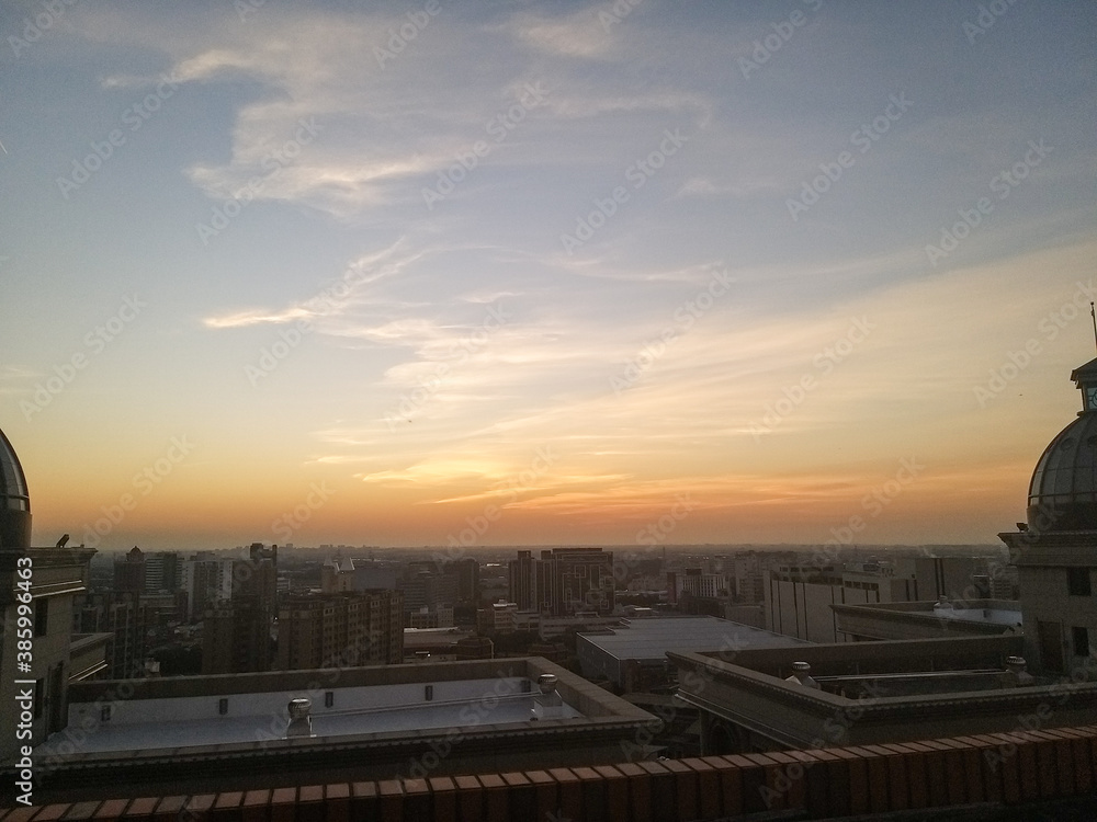 Sunset on the top floor of my house 6 Sunset on the top floor of my house 6