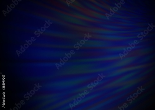 Dark BLUE vector blur pattern.