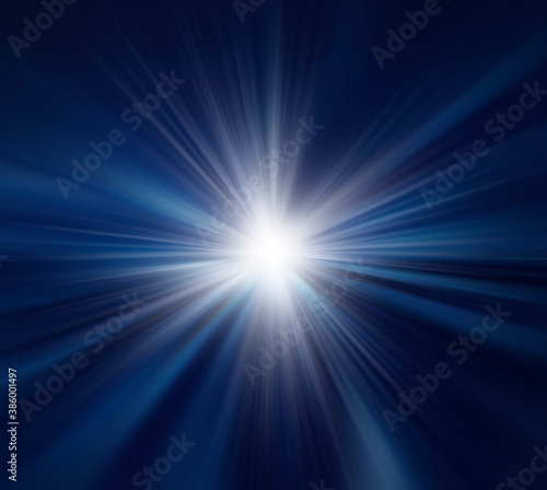 abstract blue light background 