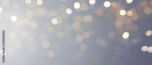 2020 Merry Christmas and New Year holidays background. Blurred bokeh background © VAlekStudio 