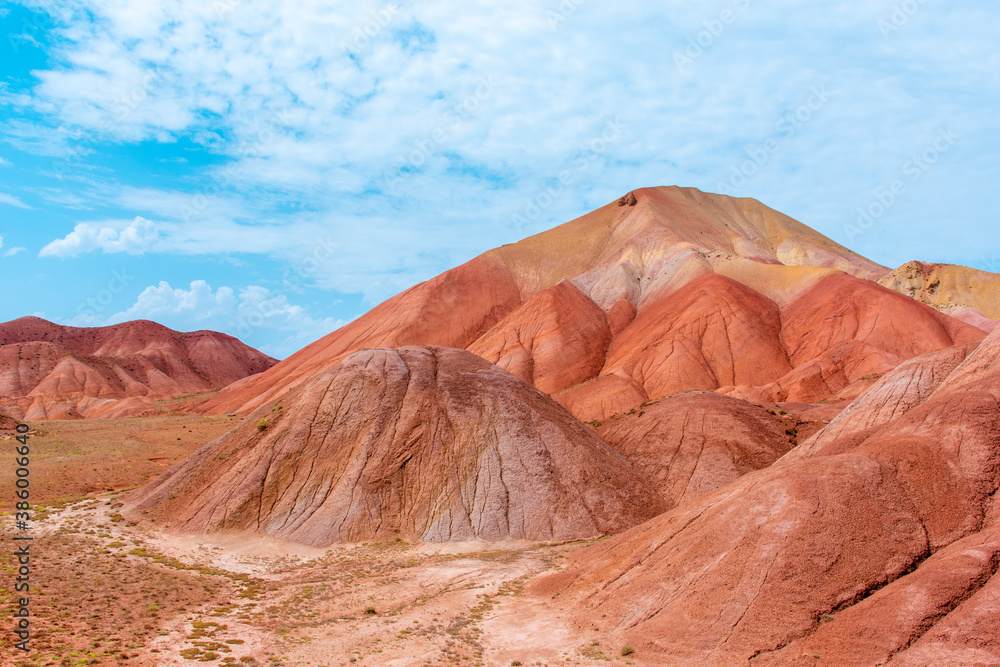 Naklejka premium Colorfull Mountain - Iran