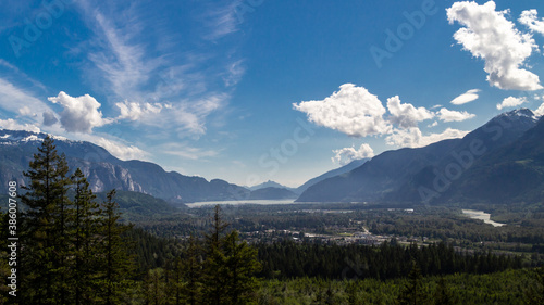 Squamish City Over Look