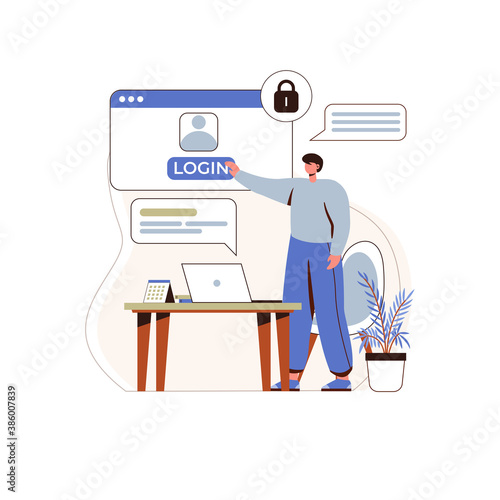 conceptual design ilustration vector