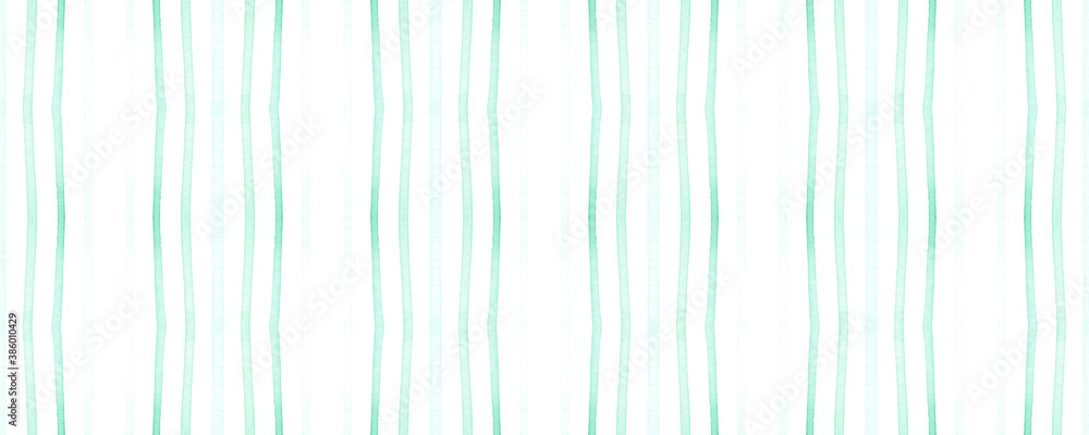 Seamless Stripes Pattern. White Hand Paint Line 