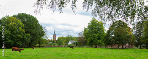 Medieval castle Hernen in Hernen, Gelderland in the Netherlands photo