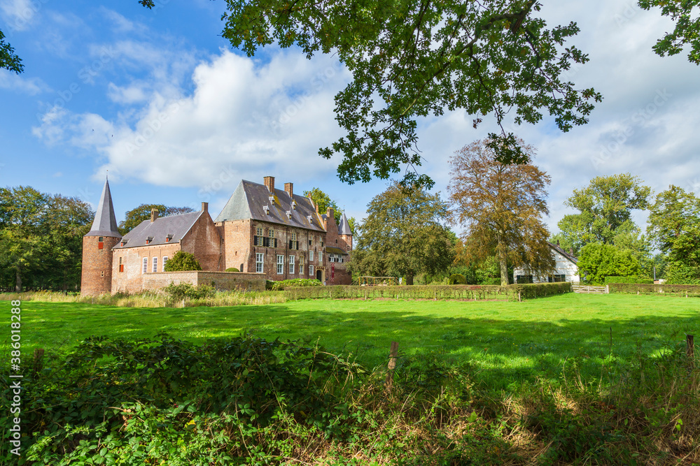 Medieval castle Hernen in Hernen, Gelderland in the Netherlands Medieval castle Hernen in Hernen, Gelderland in the Netherlands