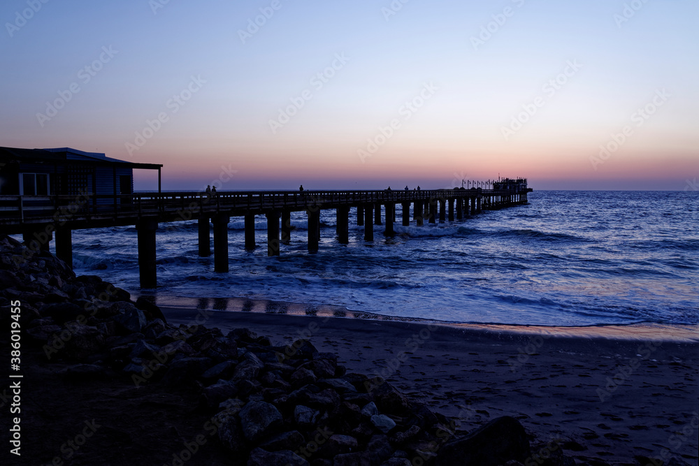 Swakopmund Jetty at sunset