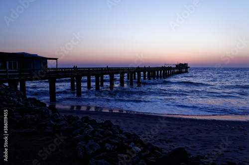 Swakopmund Jetty at sunset