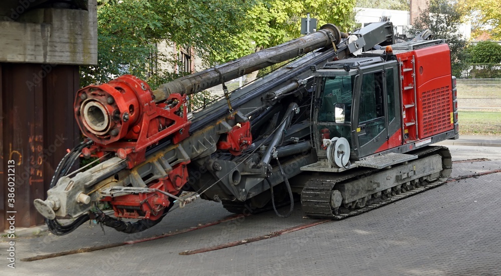 Transportable Drehbohranlage Transportable Drehbohranlage