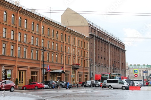 Hotels `Angleterre` and `Astoria`. St. Petersburg.