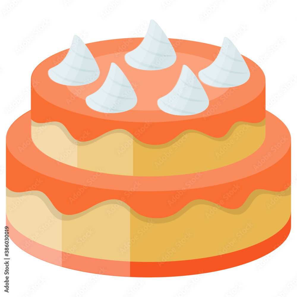 Cake with chocolate topping and candles on the top, birthday cake icon
Cake with chocolate topping and candles on the top, birthday cake icon