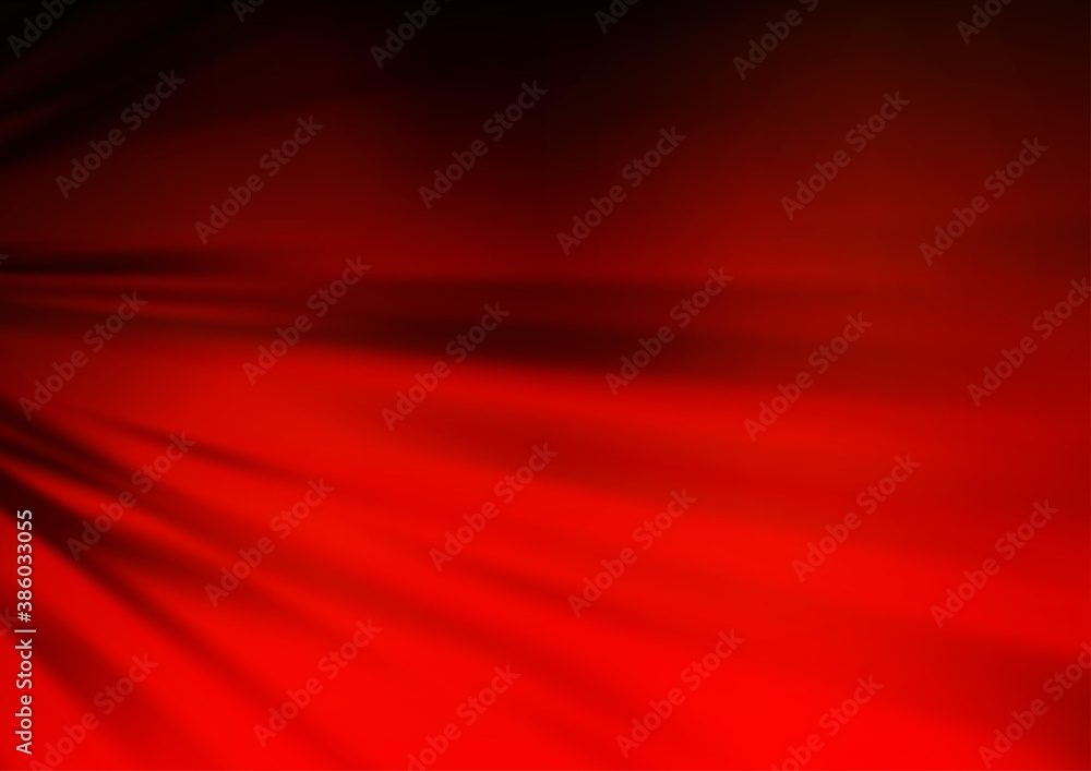 Naklejka premium Dark Green, Red vector background with straight lines.