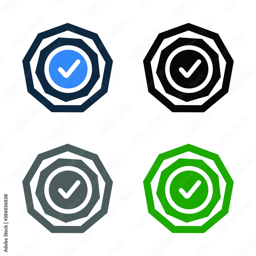 Assurance, approved, warranty icon. Vector graphics Assurance, approved, warranty icon. Vector graphics