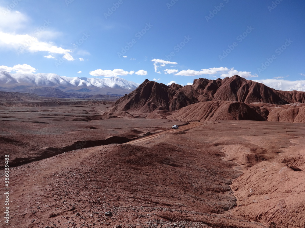 Desierto del Diablo, en la puna salteña camino a Tolar Grande, Argentina