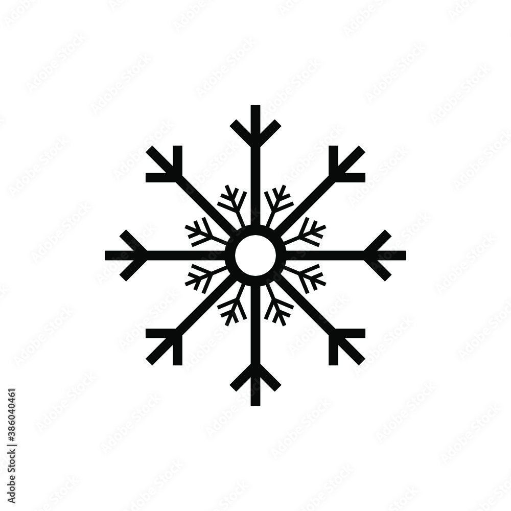 Snow icon set. Winter vector collection Snow icon set. Winter vector collection