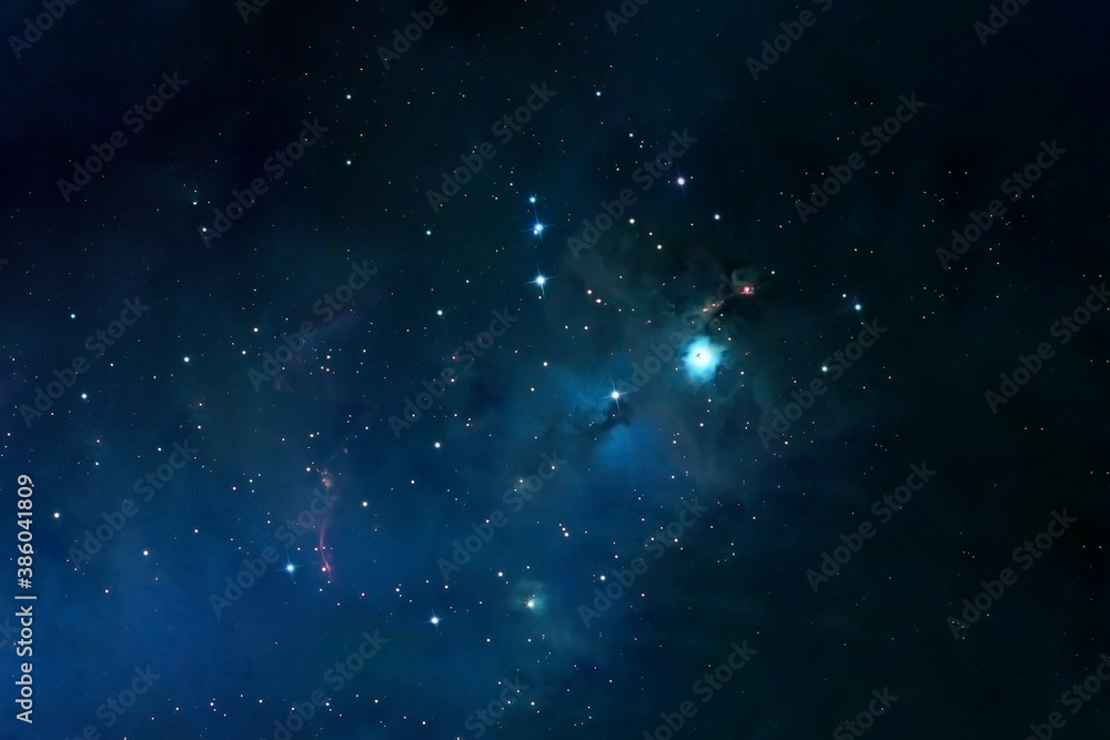 Beautiful space background texture. Elements of this image furnished by NASA were.