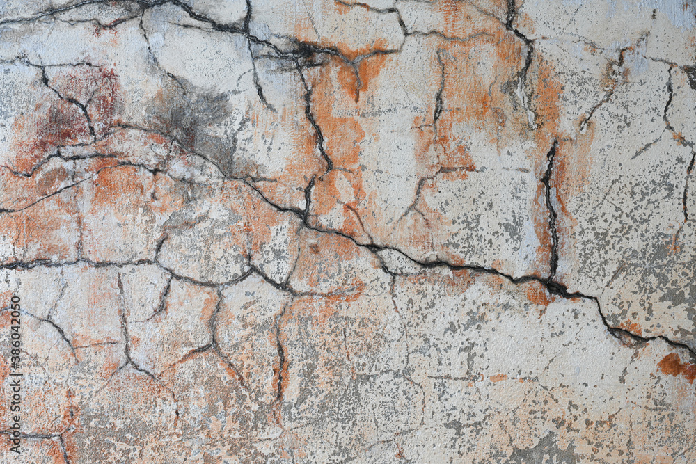 Abstract colorful cement wall texture and background with cracks Abstract colorful cement wall texture and background with cracks