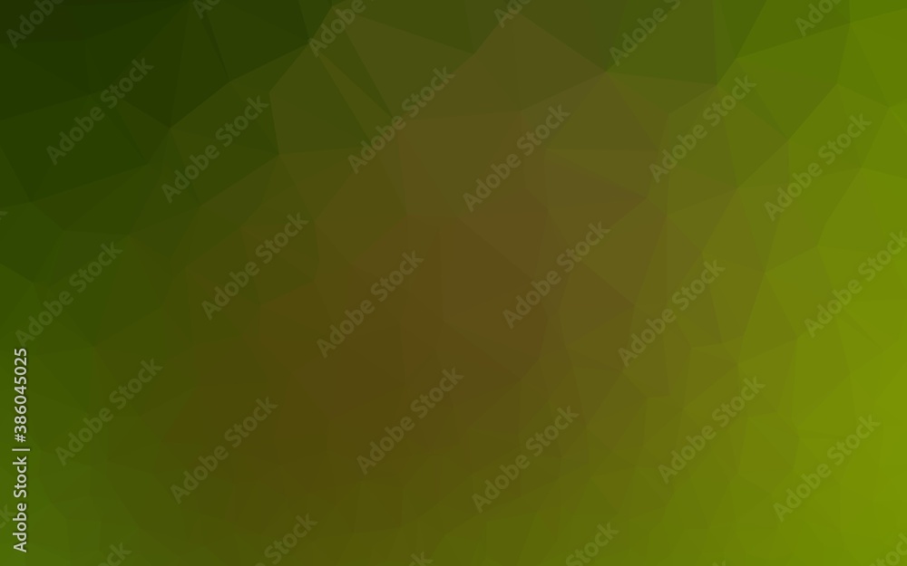 Light Green, Yellow vector abstract mosaic backdrop. Light Green, Yellow vector abstract mosaic backdrop.