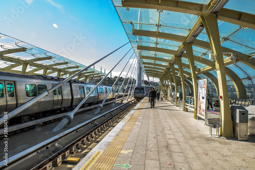 Istanbul express metro station