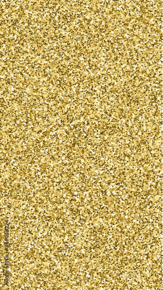 Gold triangles glitter luxury sparkling confetti. Gold triangles glitter luxury sparkling confetti.