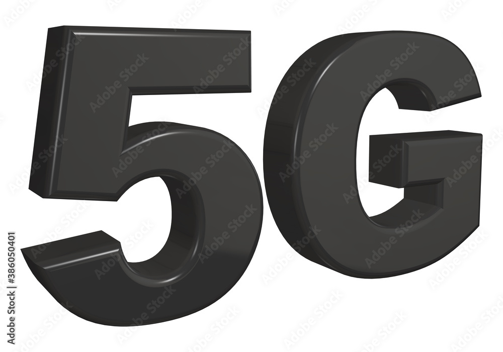 5G noir 3D 5G noir 3D