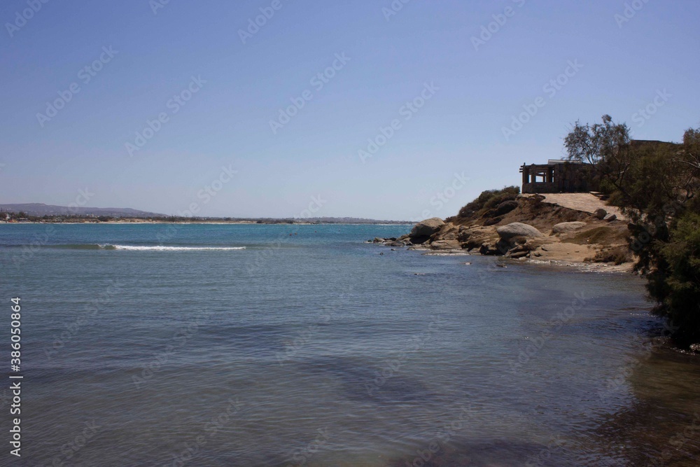 Agia Anna coastline in Naxos Island, Greece