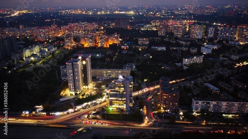 night view of the city © Константин Завгородн