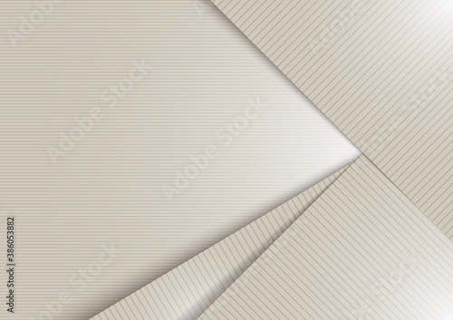 Abstract white shiny layer diagonal with stripes lines texture background