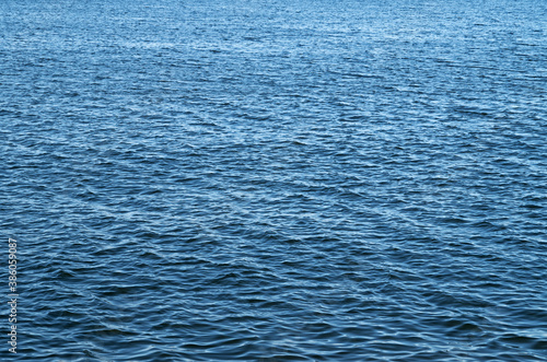 Water surface of river