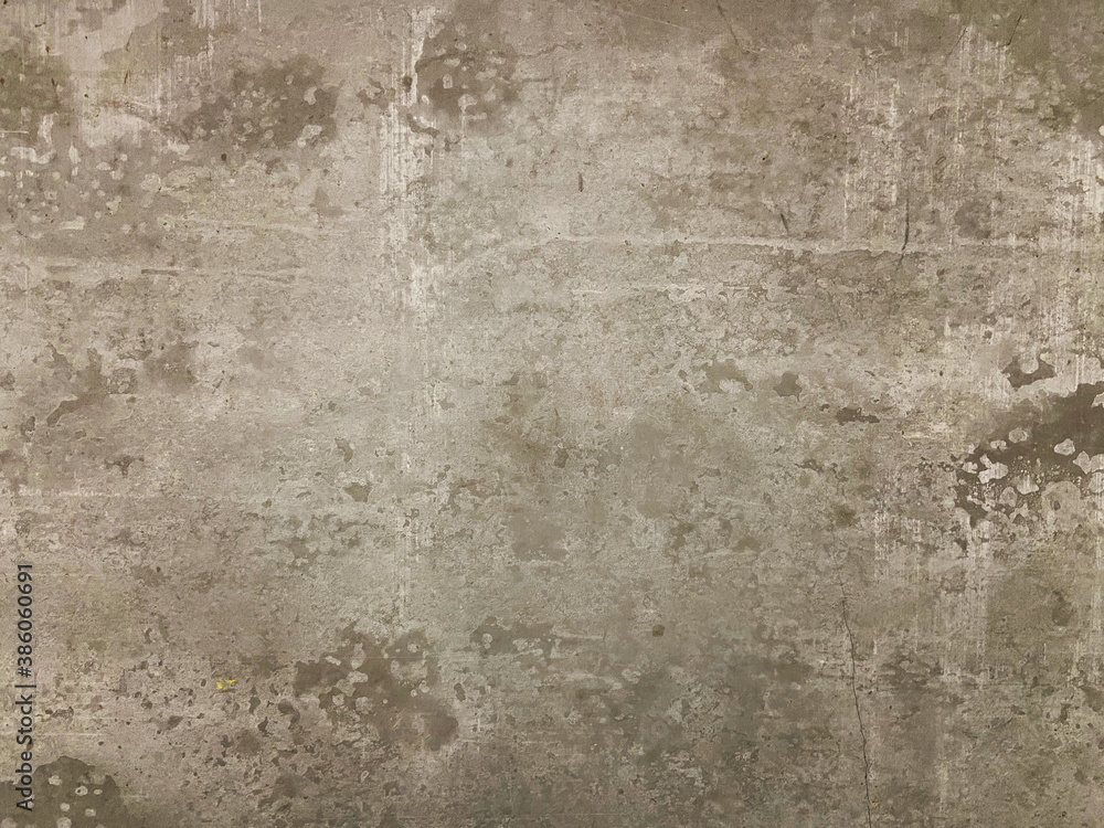 background of brushed cement with textured stains