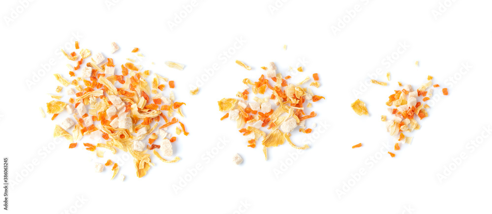 Dried Chopped Vegetables Mix with Carrots, Onion and Parsnip