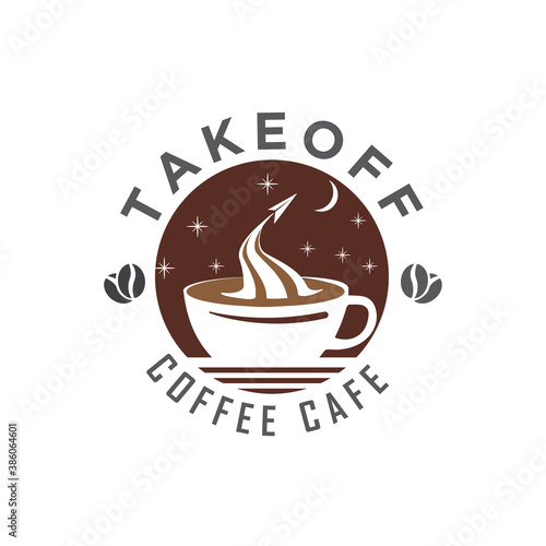 coffee cafe and restaurant logo designs for food street