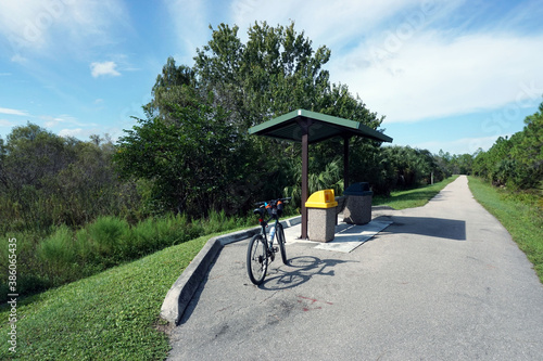 A Bike Path in a South Florida Park