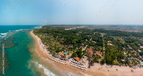 Imagem Aérea de Taipu de Fora na Península de Maraú, Camamu, Bahia, Brasil
