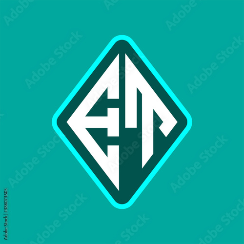 Colored monogram logo curved oval shape initial letter et logo vector Free Download Colored monogram logo curved oval shape initial letter et logo vector - GFXLoad