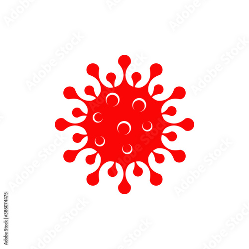 Corona virus covid19 icon symbol design template