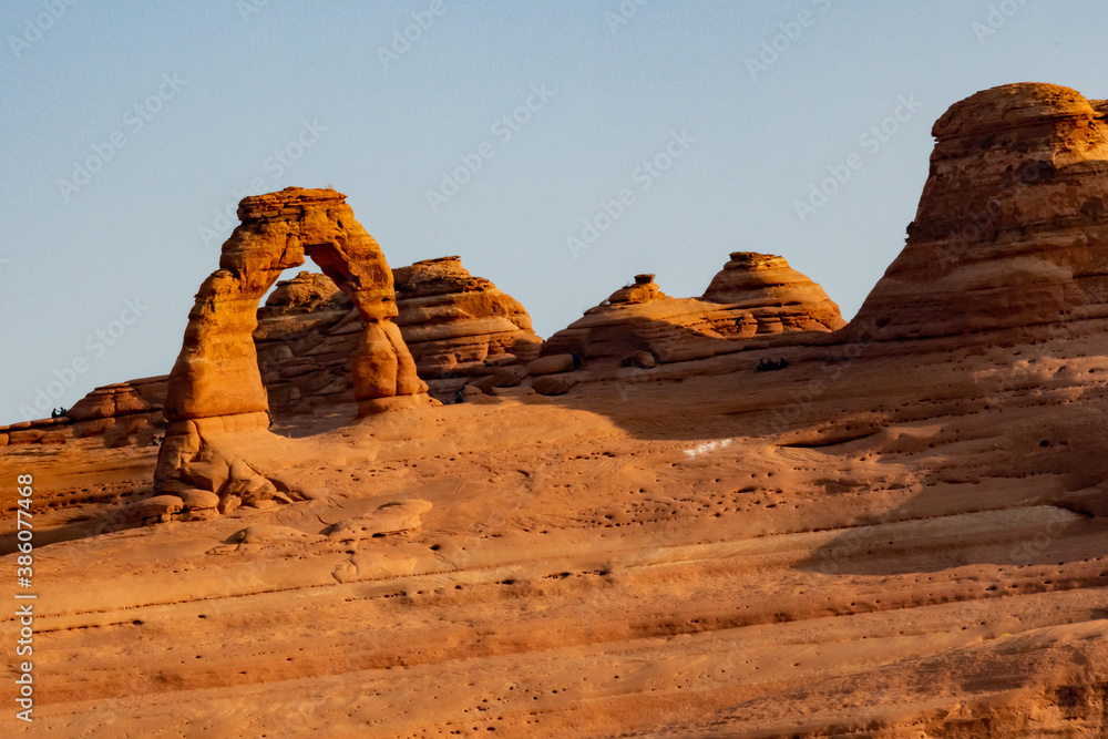 Delicate Arch in Arches National Park in October Delicate Arch in Arches National Park in October