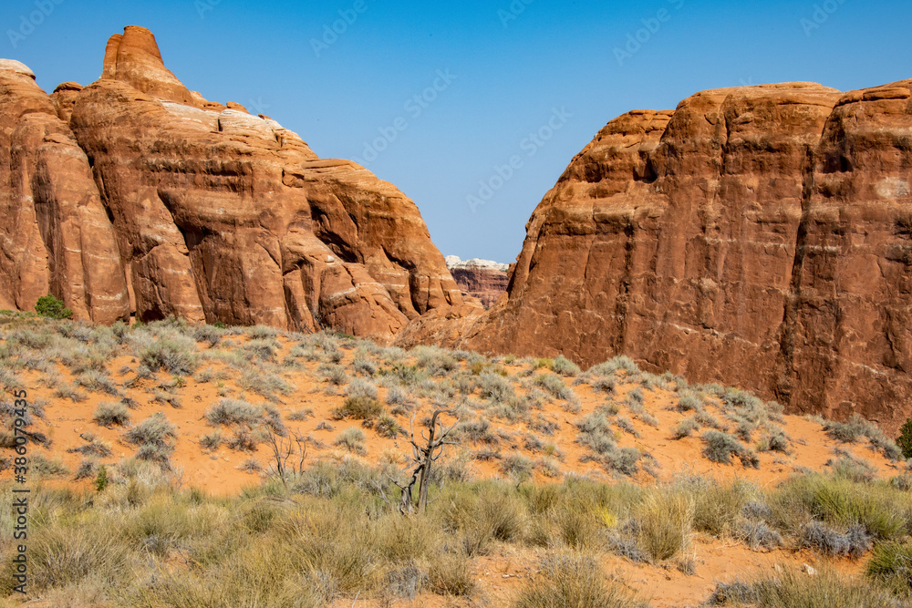 Fototapeta premium Arches National Park in October