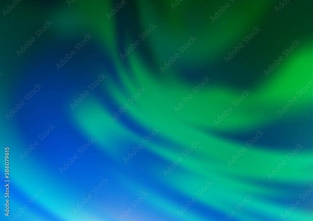 Light Blue, Green vector glossy abstract background. Light Blue, Green vector glossy abstract background.