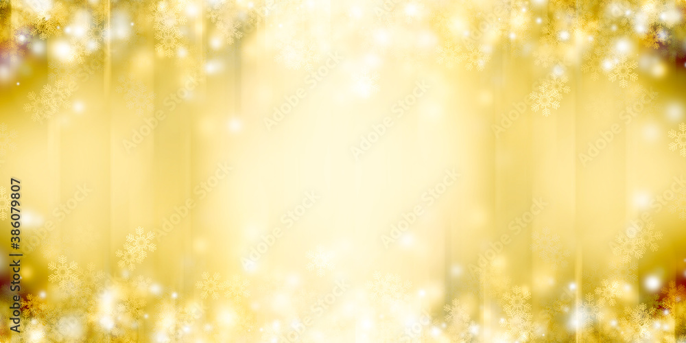 white bokeh blur background / Circle light on yellow background / Light gold sparkle background white bokeh blur background / Circle light on yellow background / Light gold sparkle background